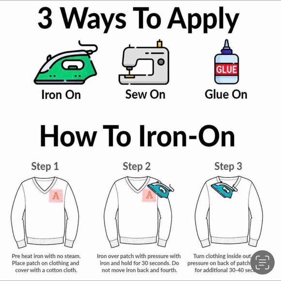 5/$15-NWT Iron On Embroidered Patch-I Want to Leave-Escape-UFO-Spaceship - Picture 3 of 3